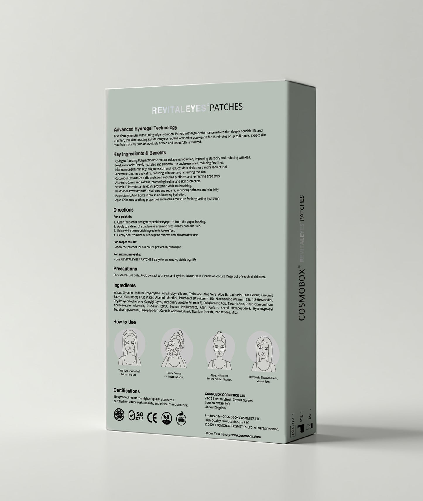 REVITALEYES® PATCHES - Weekly Care Box (7 Pairs)
