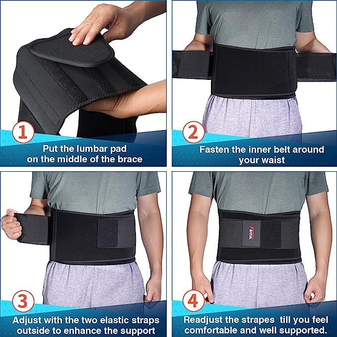 Back Brace for Lower Back Pain Relief