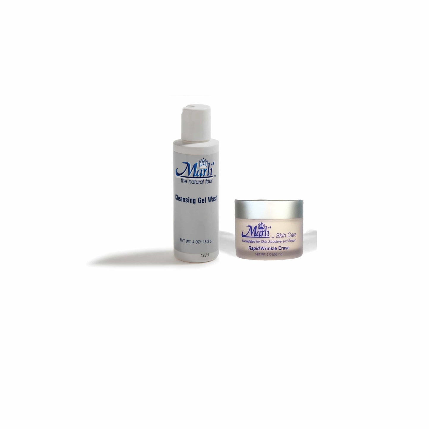 Rapid Wrinkle Erase Complete Skin Care Kit Facial Cleanser Gel, & pH Bal