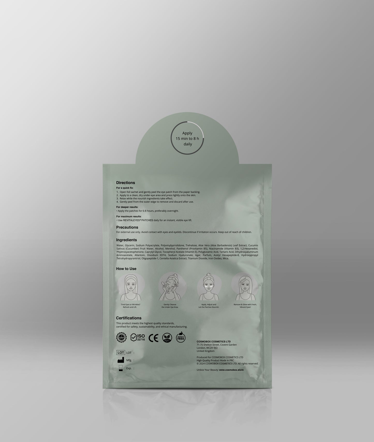 REVITALEYES® PATCHES - Weekly Care Box (7 Pairs)